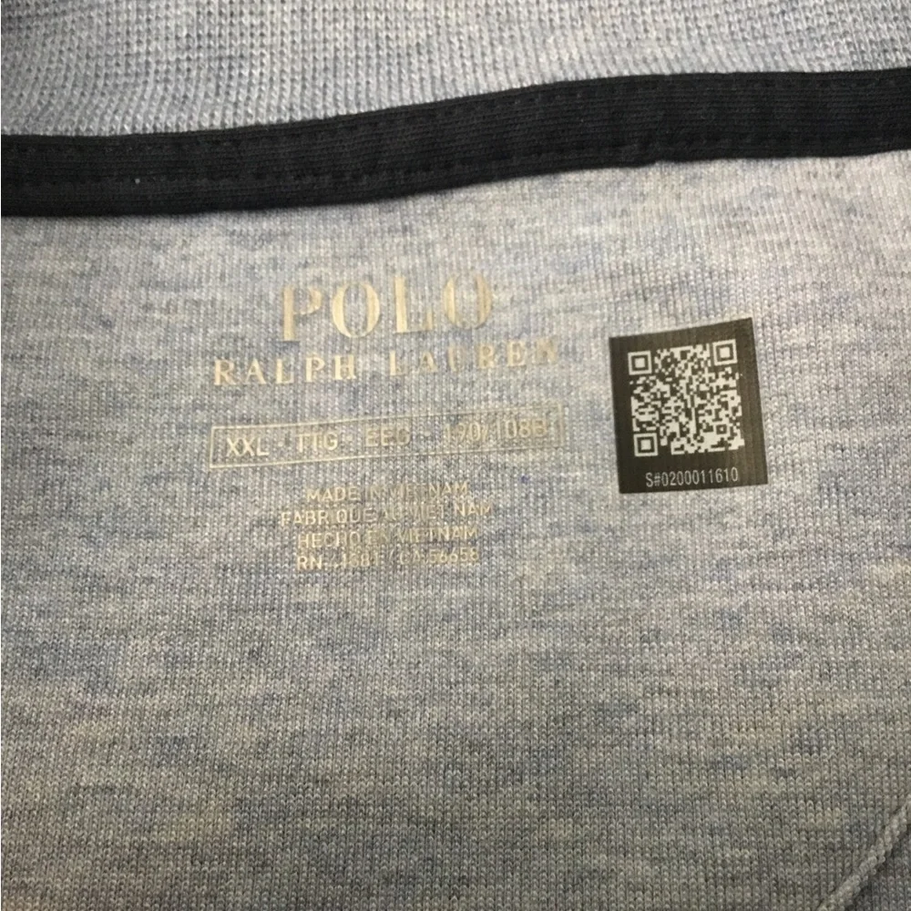 Polo by Ralph Lauren Blue Zip Up Sweater